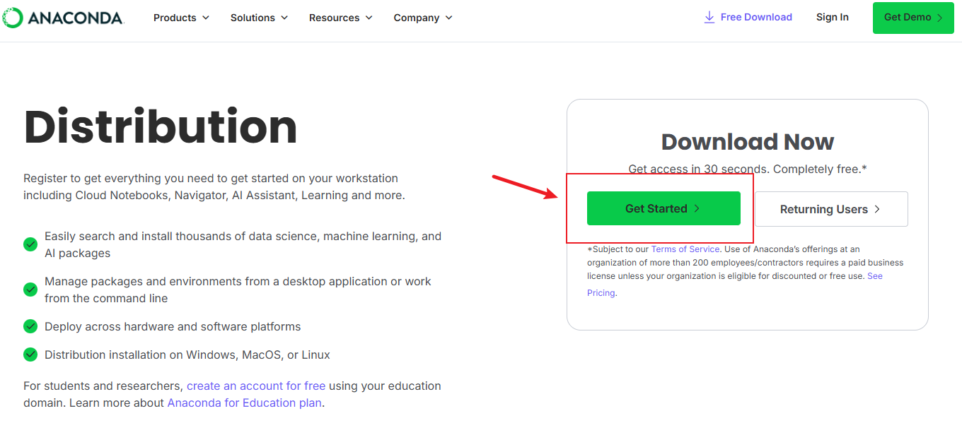 conda-official-website